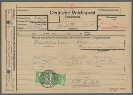 Alliierte Besetzung - Gemeinschaftsausgaben: 1948, Kontrollratsausg. 10 Pf. Grün, Senkr. Paar Als Ge - Sonstige & Ohne Zuordnung