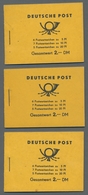 DDR - Markenheftchen: 1955, DDR-Heftchen Mit Leichten Alterungsspuren (kl. Flecke, Knick), Optisch S - Markenheftchen