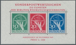 Berlin: 1949, Block 1, Saubere, Postfrische Erhaltung, Mi. 950,00 - Nuevos