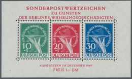 Berlin: 1949, Block 1, Saubere, Postfrische Erhaltung, Mi. 950,00 - Ungebraucht