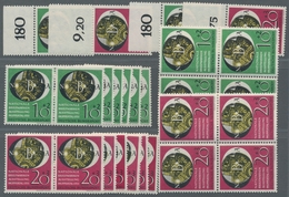Bundesrepublik Deutschland: 1951, Nationale Briefmarkenausstellung Wuppertal, 14 Einwandfrei Postfri - Cartas & Documentos