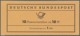 Bundesrepublik - Markenheftchen: 1963, "Dürer-Heftchen Mit Reklame Böhringer", Drei Postfrische Heft - Altri & Non Classificati