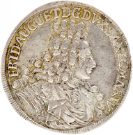 Sachsen: 1697, "Friedrich August I" (August Der Starke) 2/3 Thaler In Sehr Schöner Erhaltung. - Otros & Sin Clasificación