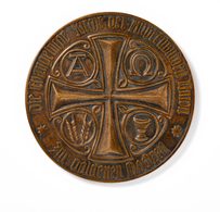 Medaillen - Religion: GOLDENE HOCHZEIT; Tadellos Erhaltene Bronzemedaille Im Originaletui Zur Golden - Unclassified
