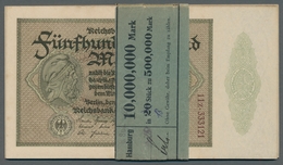 Deutschland - Deutsches Reich Bis 1945: 1923, 18 Stück Der Reichsbanknote Zu 500.000 Mark Vom 1.Mai - Altri & Non Classificati