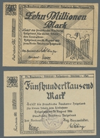 Deutschland - Notgeld - Schleswig-Holstein: HELGOLAND; 1919-1923, Varianterreicher Bestand Von Etwa - [11] Local Banknote Issues