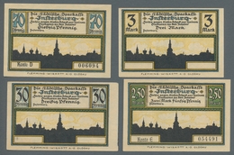 Deutschland - Notgeld - Ehemalige Ostgebiete: INSTERBURG; 1922, Partie Von 17 Serienscheinen Der "St - Sonstige & Ohne Zuordnung