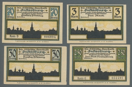 Deutschland - Notgeld - Ehemalige Ostgebiete: INSTERBURG; 1922, Partie Von 17 Serienscheinen Der "St - Altri & Non Classificati