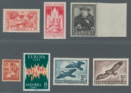 Nachlässe: 1850-1972, Umschlag Mit Steckkarten Ausschließlich Besseren Und Guten Europäischen Materi - Mezclas (min 1000 Sellos)