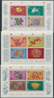 Alle Welt: 20th Century: Accumulation Of Mint And Used Stamps In Five Binders, With A Few Old Stamps - Collezioni (senza Album)