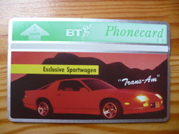 Phonecard United Kingdom, BT - Car 5.000 Ex - BT Werbezwecke