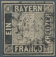 Bayern - Marken Und Briefe: 1849-1920, Gestempelte Sammlung Im Lindner-T-Falzlosalbum, Dabei Die Qua - Sonstige & Ohne Zuordnung