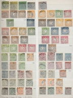 Württemberg - Marken Und Briefe: 1851-1920, Gestempelte Sammlung In Unterschiedlicher Erhaltung Auf - Altri & Non Classificati