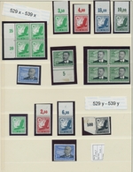 Deutsches Reich: 1923-1945, Reichhaltige überwiegend Postfrische Sammlung Ab Mi.Nr. 338 In Einem Lin - Collections