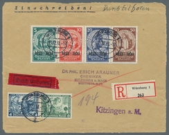 Deutsches Reich - 3. Reich: 1933-1945, Nach Vordruck Komplette, Meist Sauber Gestempelte Sammlung. W - Unused Stamps