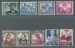 Deutsches Reich - 3. Reich: 1933-1935, Partie Aus Kompletten, Meist Besseren Sätzen Auf Steckkarten - Unused Stamps
