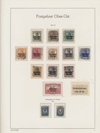 Deutschland - Nebengebiete: 1914/1923; Reichhaltige Sammlung Besetzte Gebiete I. Weltkrieg, Dabei Be - Colecciones