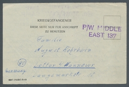 Kriegsgefangenen-Lagerpost: ÄGYPTEN, 1946-1948, 21 Briefe Und Karten Eines Deutschen Kriegsgefangene - Sonstige & Ohne Zuordnung