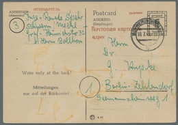 Sowjetische Zone Und DDR: 1945-1958 Kleiner Interessanter Posten Von 6 Belegen, Dabei MVP P 897 Beda - Collections
