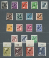 Berlin: 1948/1990, Komplette, Postfrische Sammlung, Schwarz U. Rotaufdruck Gepr. Dabei Auch Einige B - Unused Stamps