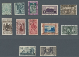 Italien: 1905-1944, General Collection Housed On Old Italian Leaves Album, With Nice Content, Includ - Storia Postale