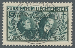 Liechtenstein: 1921/1989 Ca. Sauber Gestempelte Sammlung Mit Vielen Guten U. Seltenen Ausgaben, Ua. - Used Stamps