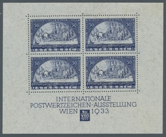 Österreich: 1850-1994 Ca, Sehr Schöne, Umfangreiche Postfrische Sammlung. Im Anfangsbereich Einige N - Briefe U. Dokumente