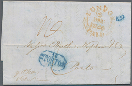 Portugal - Vorphila: 1832/1846, 20 Pre Philatelic Letters, Mostly Sent From Lissabon. One From Londo - ...-1853 Prephilately