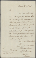 Spanien - Vorphila: 1798 Two Letter Contents (without The Address) Regarding THE OPENING OF A POST O - ...-1850 Vorphilatelie