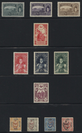 Türkei: 1865/1919 Und 1937/93, Sehr Schöne Ungebrauchte, Ab 1917 Meist Postfrische Sammlung Mit Viel - Otros & Sin Clasificación