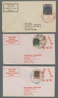 Asien: 1922-1955, Kleine Partie Von 17 Belegen Mit U.a. Israel Und Japanischer Besetzung Von Burma. - Sonstige - Asien