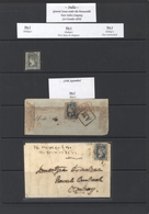 Indien: 1854-1970's Ca.: Collection And Assortment Of Some Hundred Stamps, Used Mostly, And Several - 1882-1901 Imperio