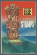 Indien: 1947, Engros-Partie Von 15 Guterhaltenen Faltblättern Zur Unabhängigkeitserklärung Jeweils M - 1882-1901 Empire