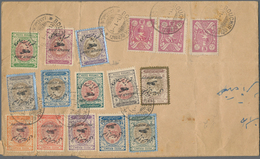 Iran: 1927/1933, Three Highly Franked Airmail Covers. First Flight BUCHIR-TEHERAN And Two Registered - Iran