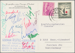Nepal: 1886 – 1970 (approx): Nepal Accummulation. Among Others Over 40 Official Stampless Registered - Nepal