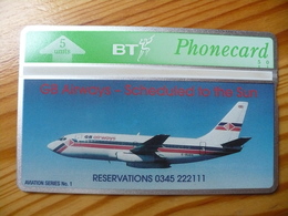 Phonecard United Kingdom, BT - Plane, Aircraft 3000 Ex - BT Emissions Publicitaires