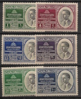 Jordan - 1953 - N°Yv. 274 à 279 - Série Complète - Neuf Luxe ** / MNH / Postfrisch - Jordan