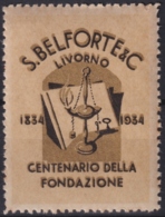 F-EX16657 ITALY ITALIA CINDERELLA 1934 MNH LIVORNO FUNDATION S. BELFORTE & C - Sonstige