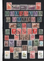 53 TIMBRES ARGENTINE OBLITERES & NEUF SANS GOMME DE 1889 à 1988    Cote : 22,10 € - Used Stamps