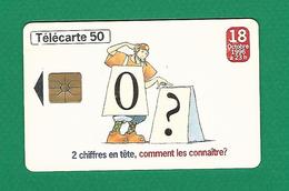 08 / 1996 NUMÉROTATION A 10 CHIFFRES UNITÉS 50  PUCE GEM 1 - Telecom