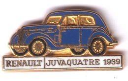 V325 Pin's RENAULT Tacot JUVAQUATRE 1939 SUPER Qualité Arthus Signé CEP PARIS Achat Immédiat Immédiat - Renault