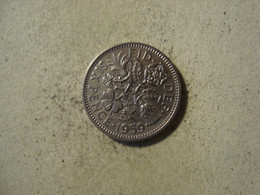 MONNAIE GRANDE BRETAGNE 6 PENCE 1959 - H. 6 Pence