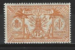 Nouvelles Hébrides Yv. 34, Mi 43 * - Nuovi