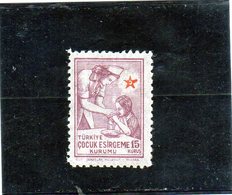 CG5 - 1943 Turchia - Aiuti All'infanzia - Unused Stamps