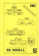 Catalogue RK.MODELL VANESBORG 1986 MODELLER - HO 1/87  - En Suédois - Non Classificati