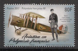 Polynésie - 2017 - N°Yv. 1147 - Aviation / Aviateur / Pilot - Neuf Luxe ** / MNH / Postfrisch - Neufs