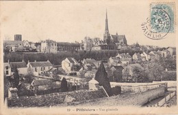 45. PITHIVIERS .CPA. VUE GÉNÉRALE. . ANNEE 1906 + TEXTE - Pithiviers