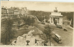 London 1928; Wellington Arch & Gunners Memorial - Circulated. (Photochrom Co., Ltd.) - Andere