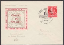 Mi-Nr. 103, "Glocke Mitte", Pass. Brief Mit Sst "Berlin" - Covers & Documents