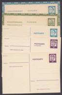 "Persönlichkeiten", 5 Versch. Ganzsache, Dabei 2 Versch. Funklotterie, * - Postcards - Mint